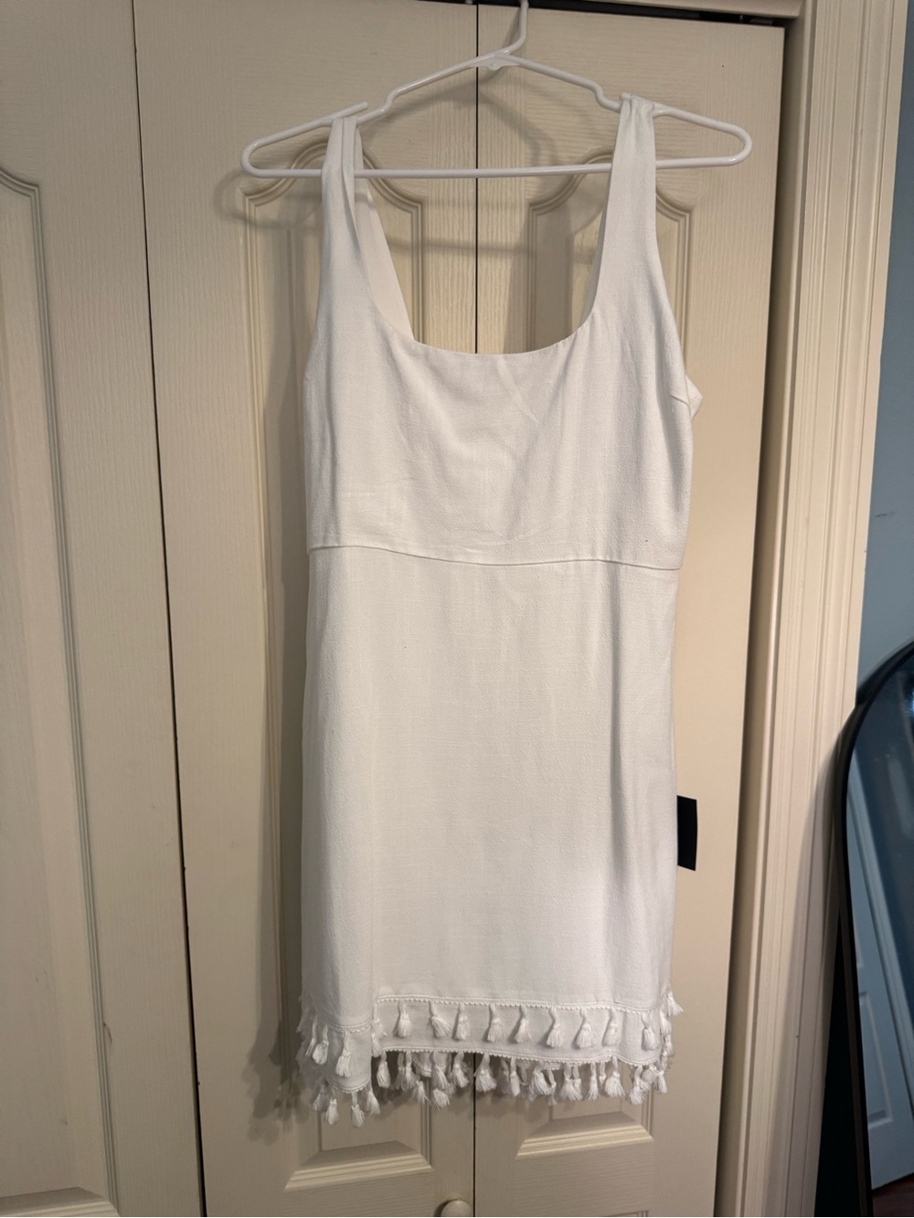 White Lulus Dress Size Large, NWT, Never Worn - Picture 1 of 2
